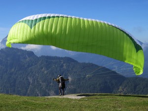 Gleitschirmfliegen in Bayern